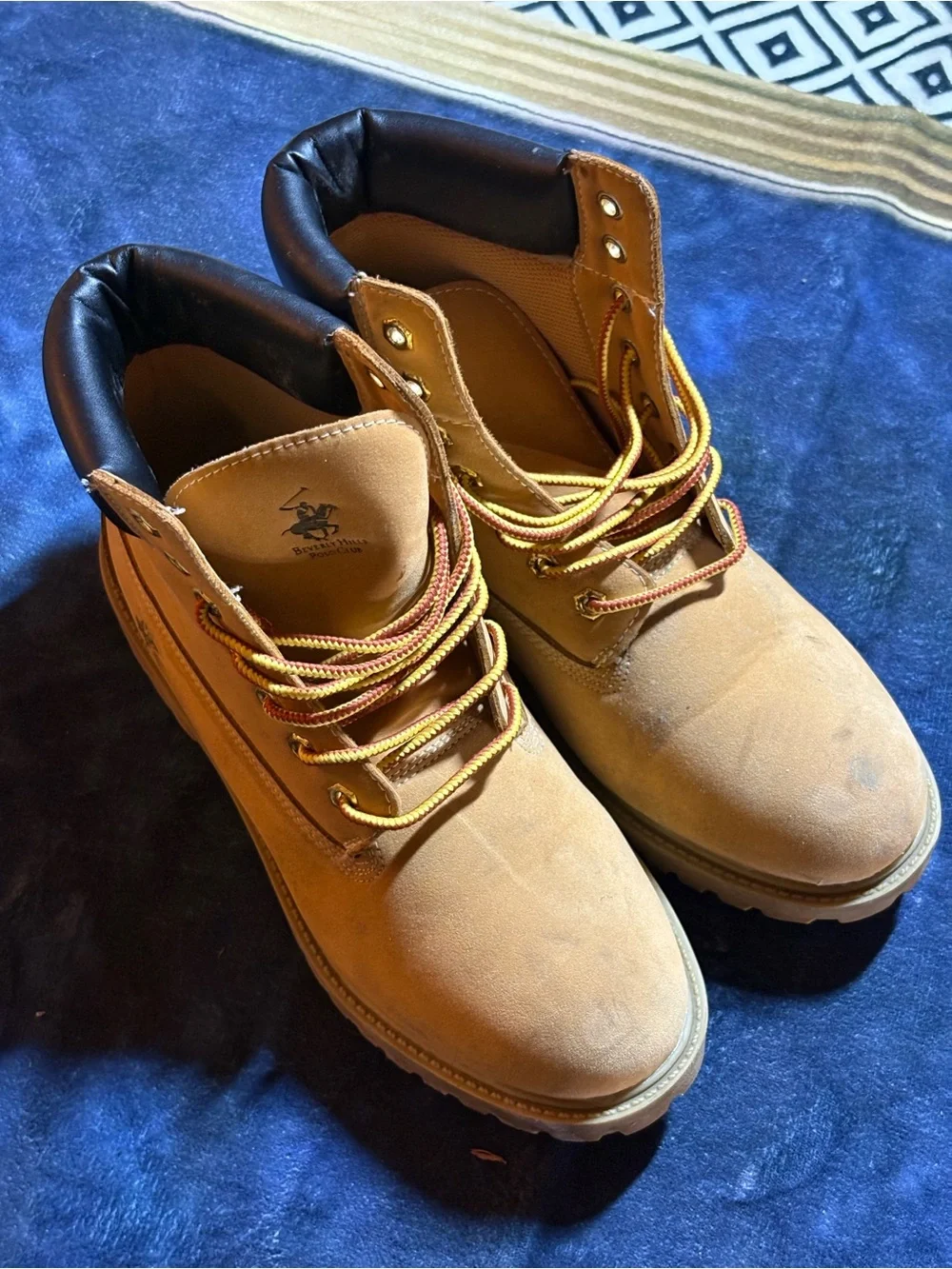 Kids' Wheat Brown High-Top Shoe